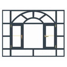 Wanjia Aluminiumfenster und heißer Verkauf der Türen in Dubai-Markt